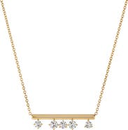 HEARTS ON FIRE Barre Pendant Necklace