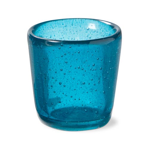 tag Paint Box Blown Glass Tealight Holder in Blue  product