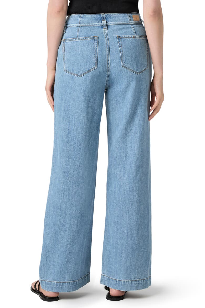 Zoey High Waist Wide Leg Jeans, Alternate, color, TRANQUILITY