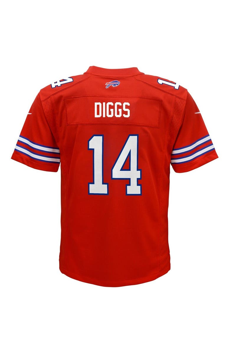 Nike Youth Nike Stefon Diggs Red Buffalo Bills Game Jersey, Alternate, color,