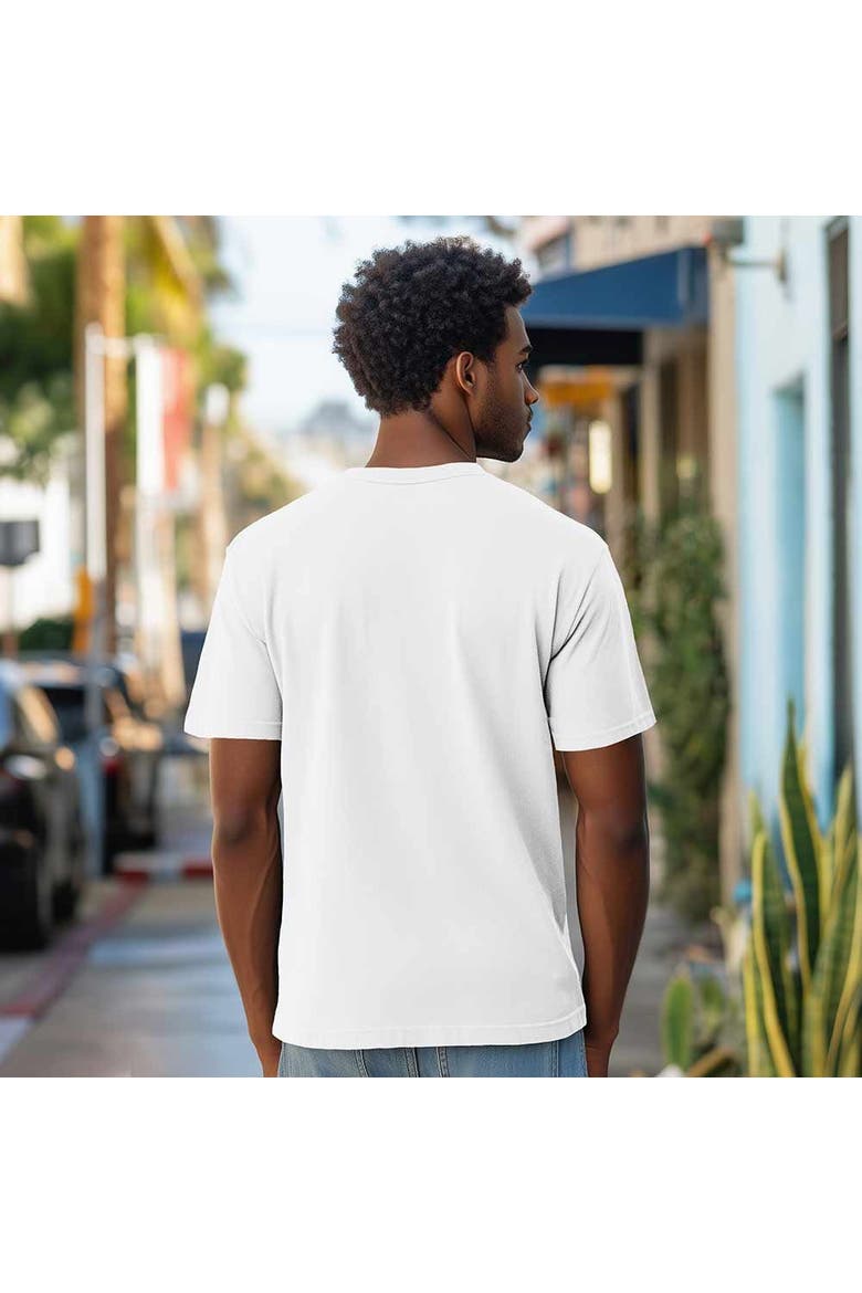 Mens Lil Rainbow Lightweight Jersey Tee, Alternate, color, White