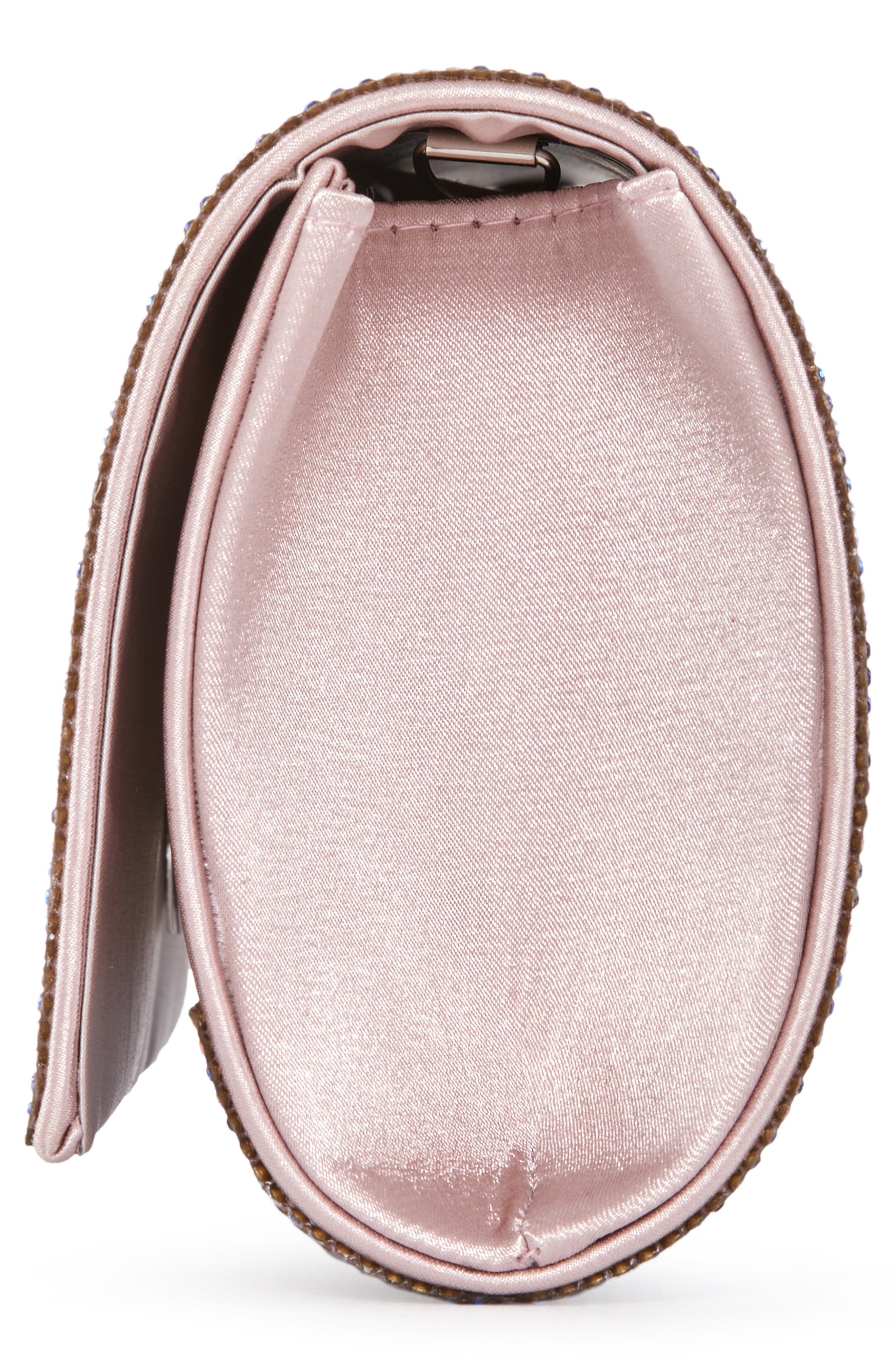 Radiant Rhinestone Clutch, Alternate, color, IRIDESCENT