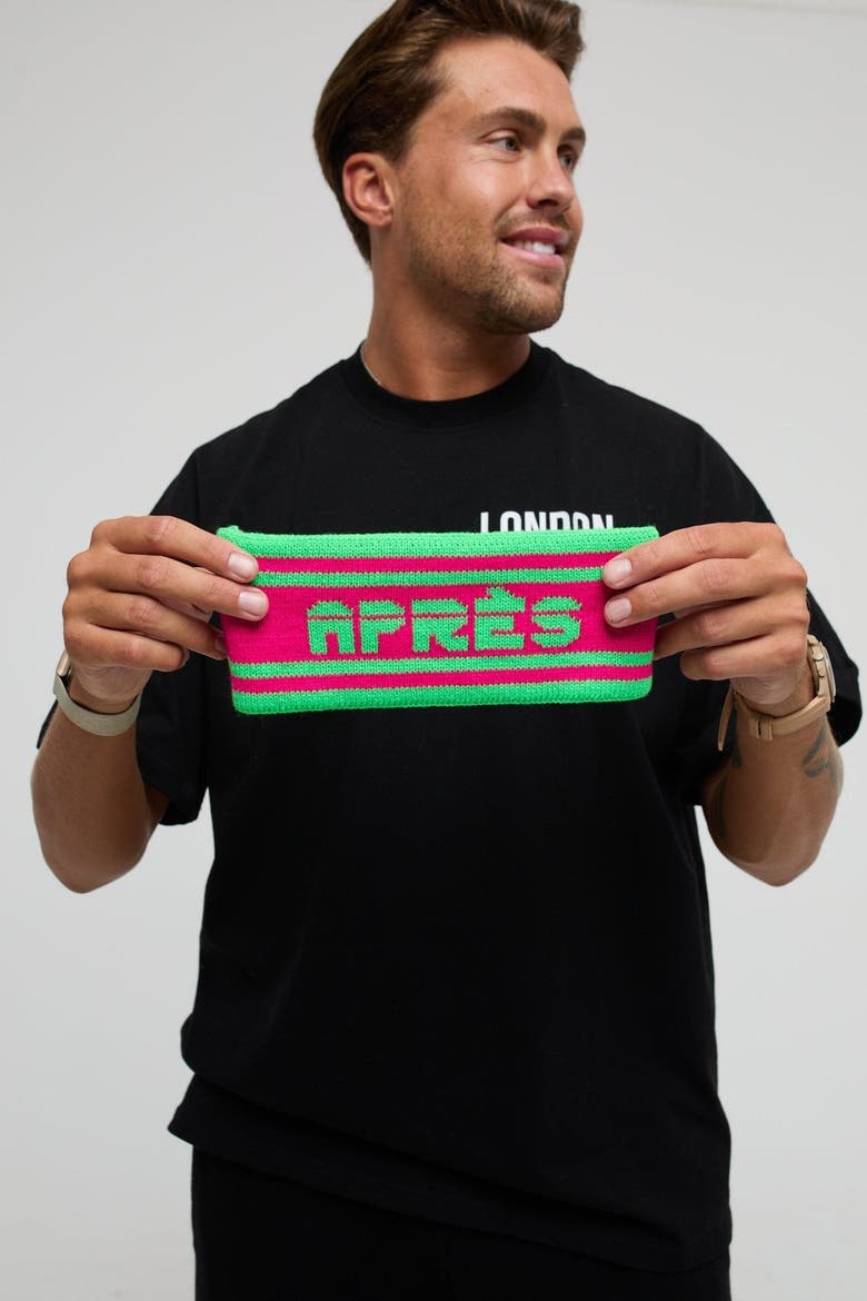 Après Headband - Green and Pink, Alternate, color, Green and Pink
