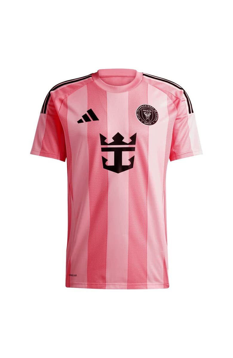 adidas Men's adidas Luis Suárez Light Pink Inter Miami CF 2025 Euforia Replica Player Jersey, Alternate, color,