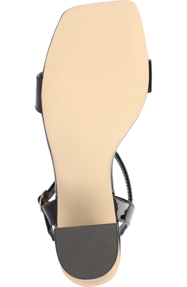 Journee Collection Tivona Sandal, Alternate, color, Brown