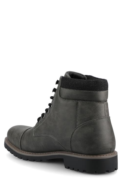 Vance Co. Vance Co Yukkon Lace-up Boot In Gray