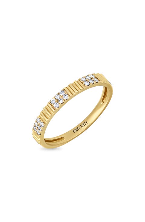 Cleo Diamond Stacking Ring