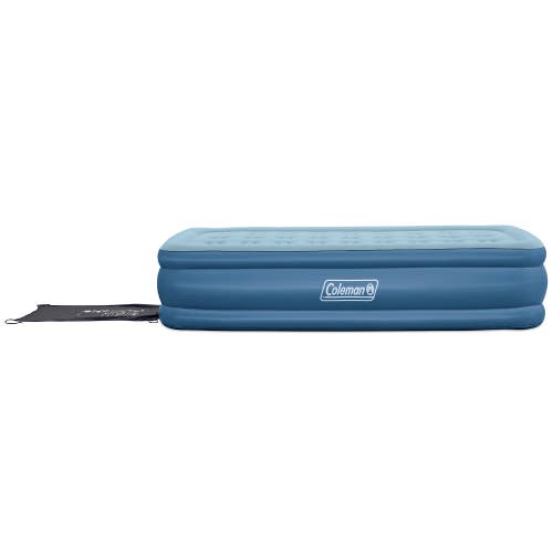 Coleman Supportrest Plus Twin Airbed In Blue