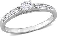 DELMAR Diamond Engagement Ring - 0.32ctw