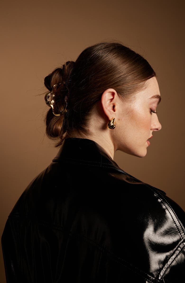 LELET NY Tera 14K Gold Claw Clip, Alternate, color, Gold