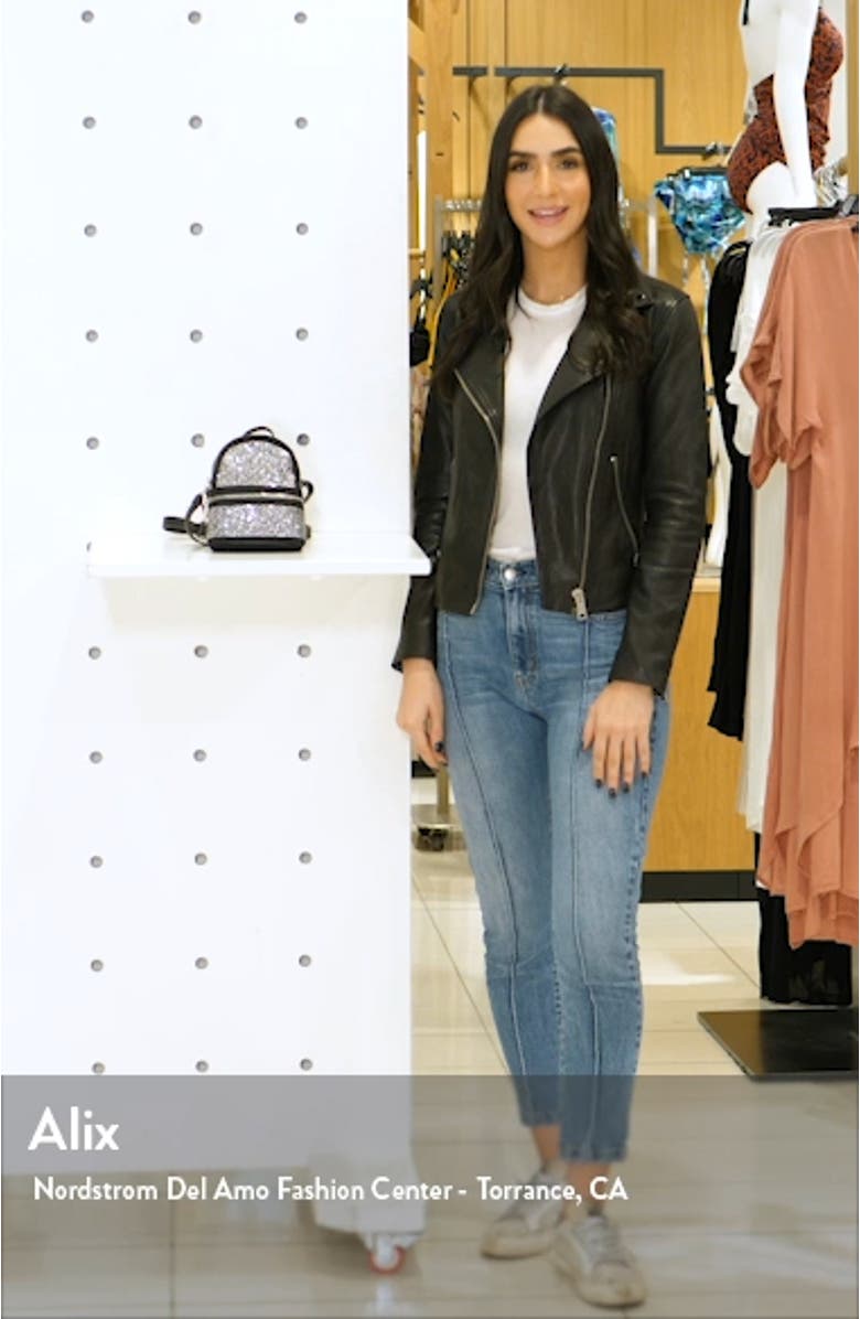 Micro Crystal Embellished Crossbody Bag, sales video thumbnail