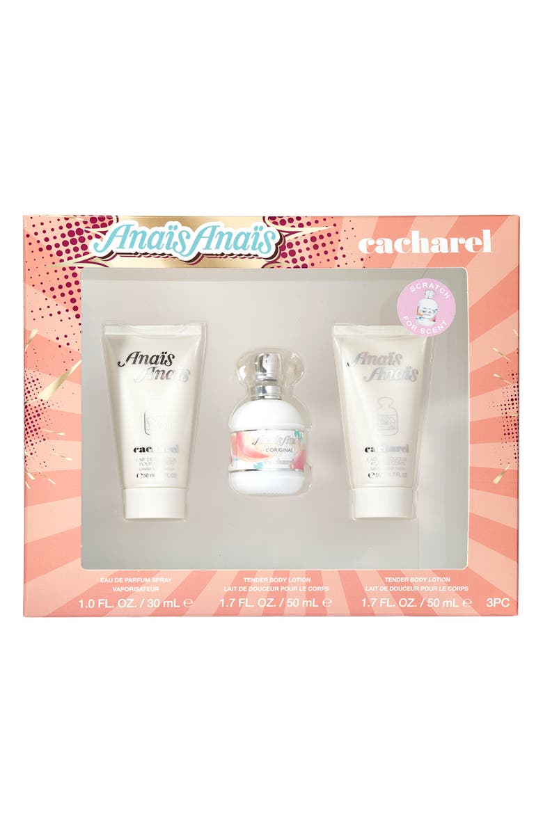 Cacharel Anais Anais L'original Eau de Toilette 3-Piece Gift Set, Alternate, color, 