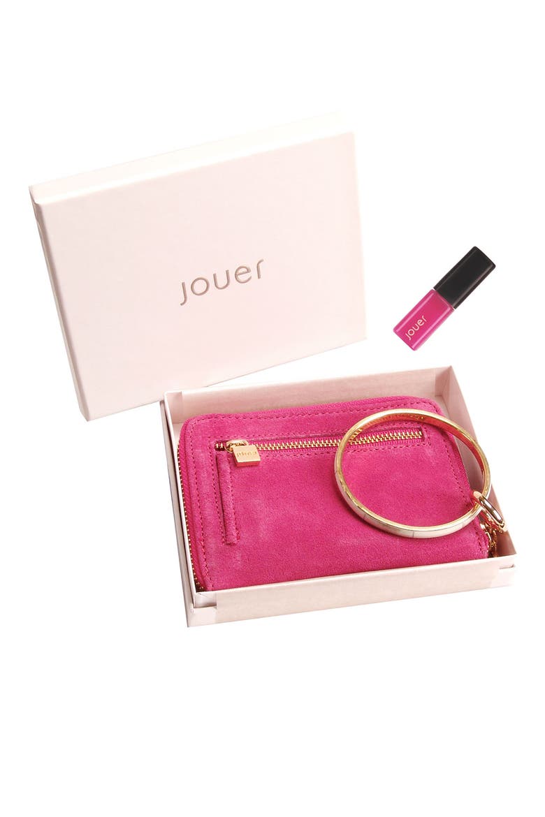Pink Pochette (Nordstrom Exclusive), Alternate, color, HOT PINK
