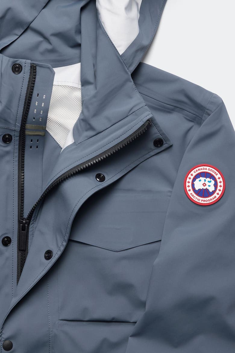 Nanaimo Rain Jacket, Alternate, color, Ozone Blue