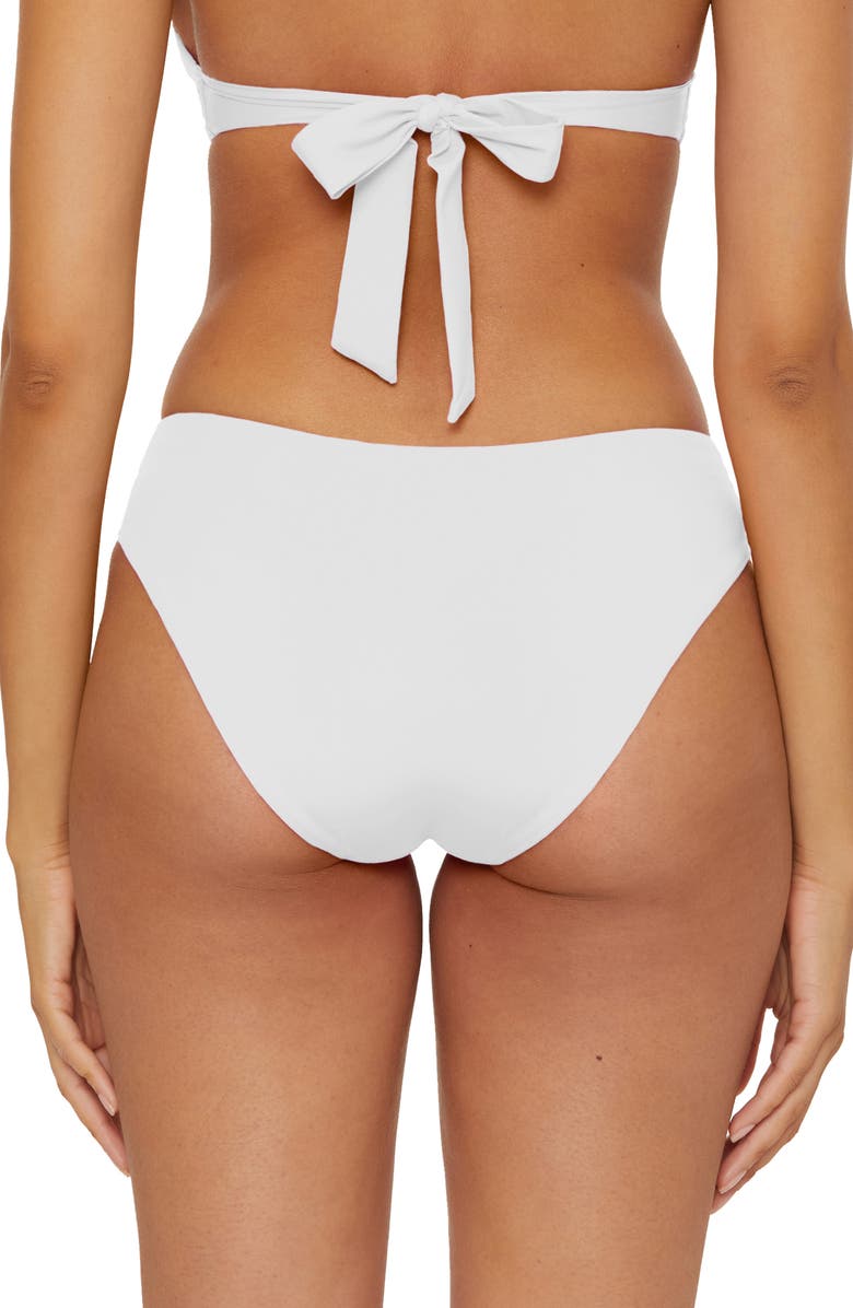 Becca Marble Canyon Ring Hipster Bikini Bottoms, Alternate, color, White
