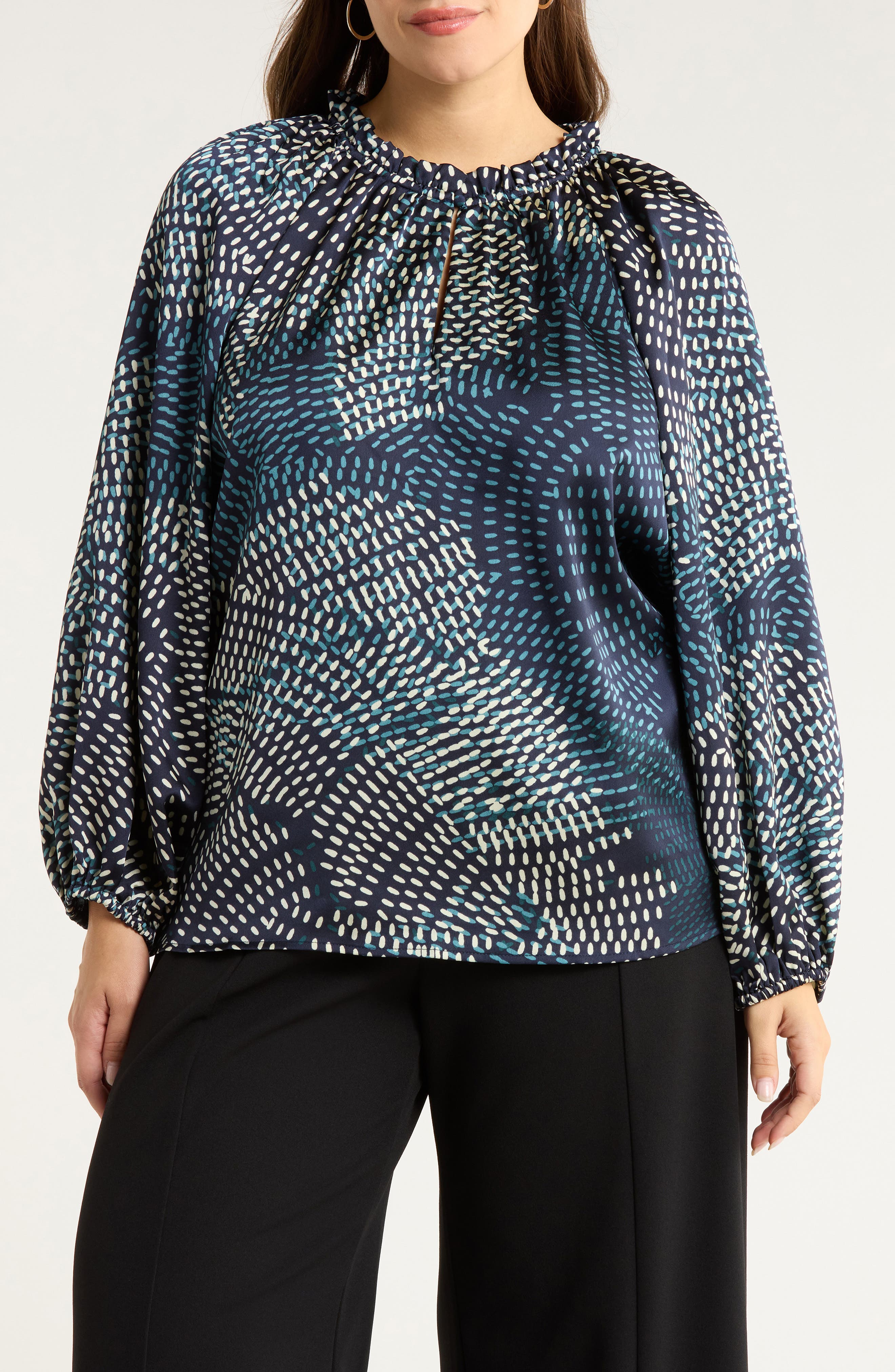 Kirby Geometric Print Shirt