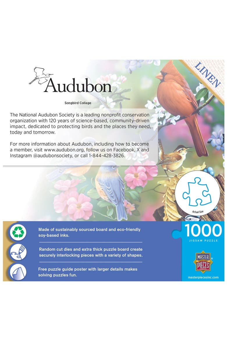 Songbird Collage 1000 Piece Puzzle, Alternate, color, Multicolor