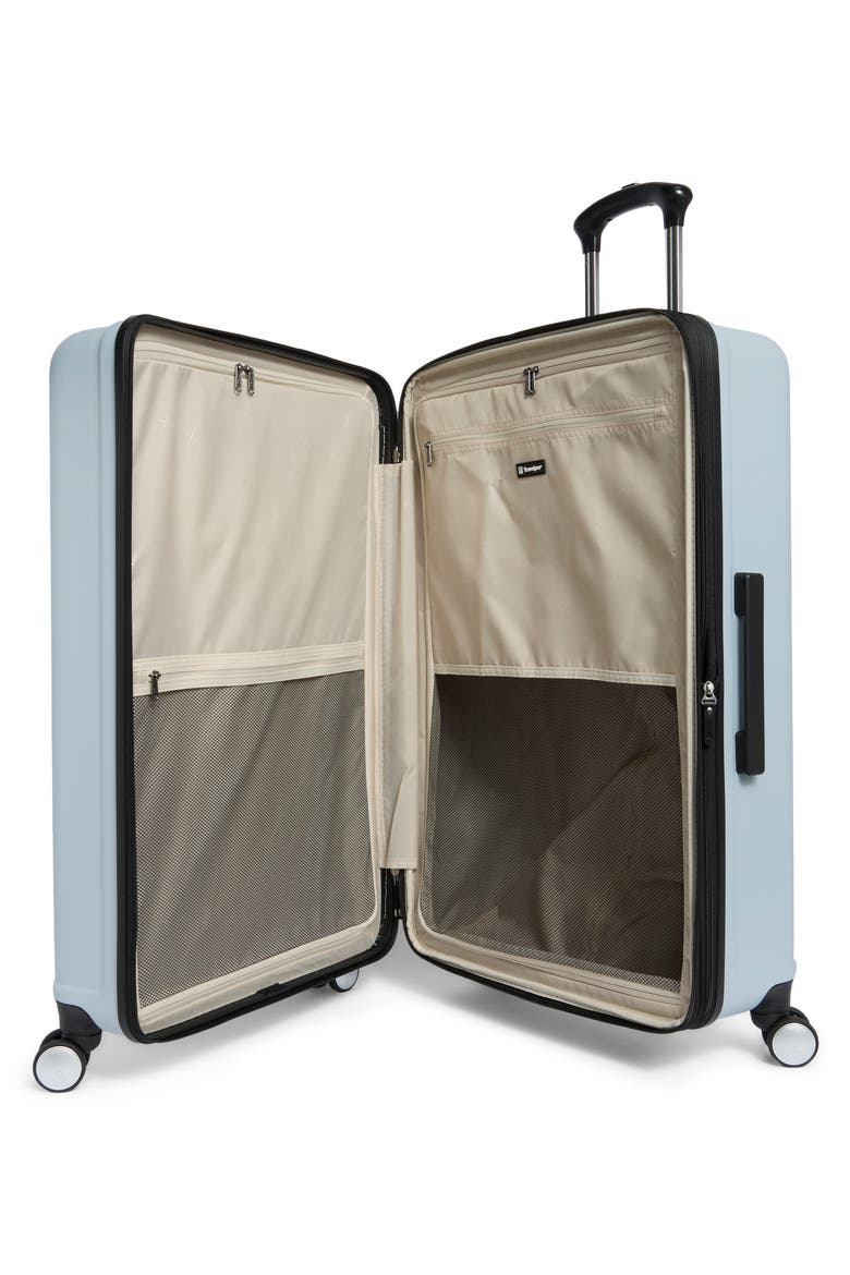 FlightPro 28-Inch Hardside Spinner Luggage, Alternate, color, POWDER BLUE MATTE