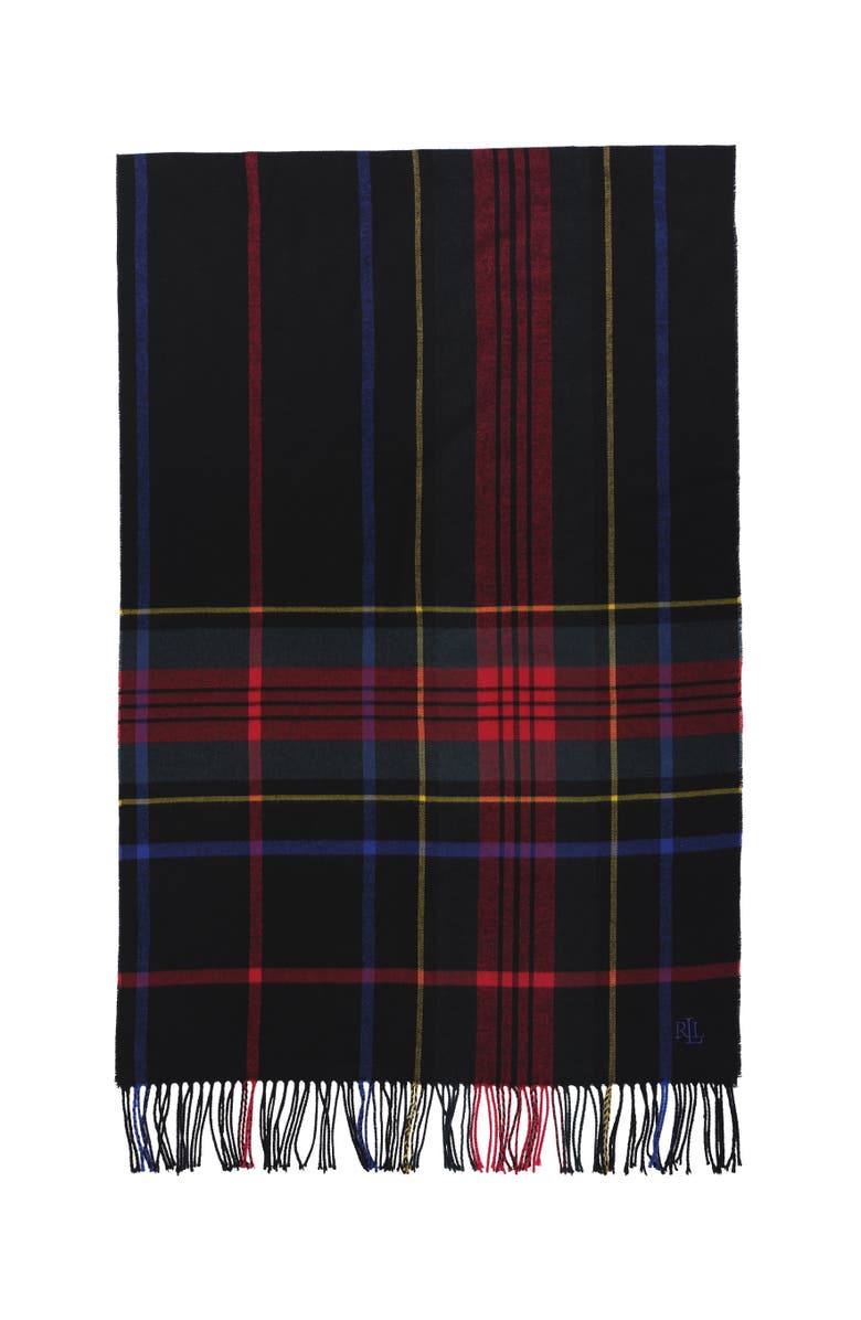 Lauren Ralph Lauren Exploded Plaid Scarf Update, Alternate, color, 
