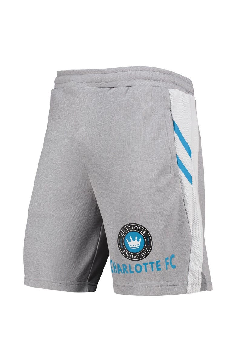 CONCEPTS SPORT Men's Concepts Sport Gray Charlotte FC Stature Shorts, Alternate, color,