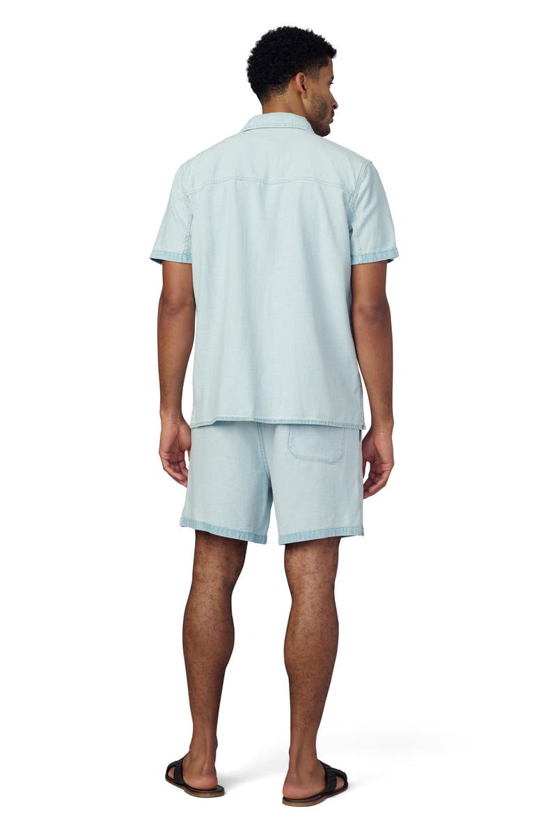 Joe's Reverse Chambray Loose Fit Pull-On Shorts, Alternate, color, Summer Fade