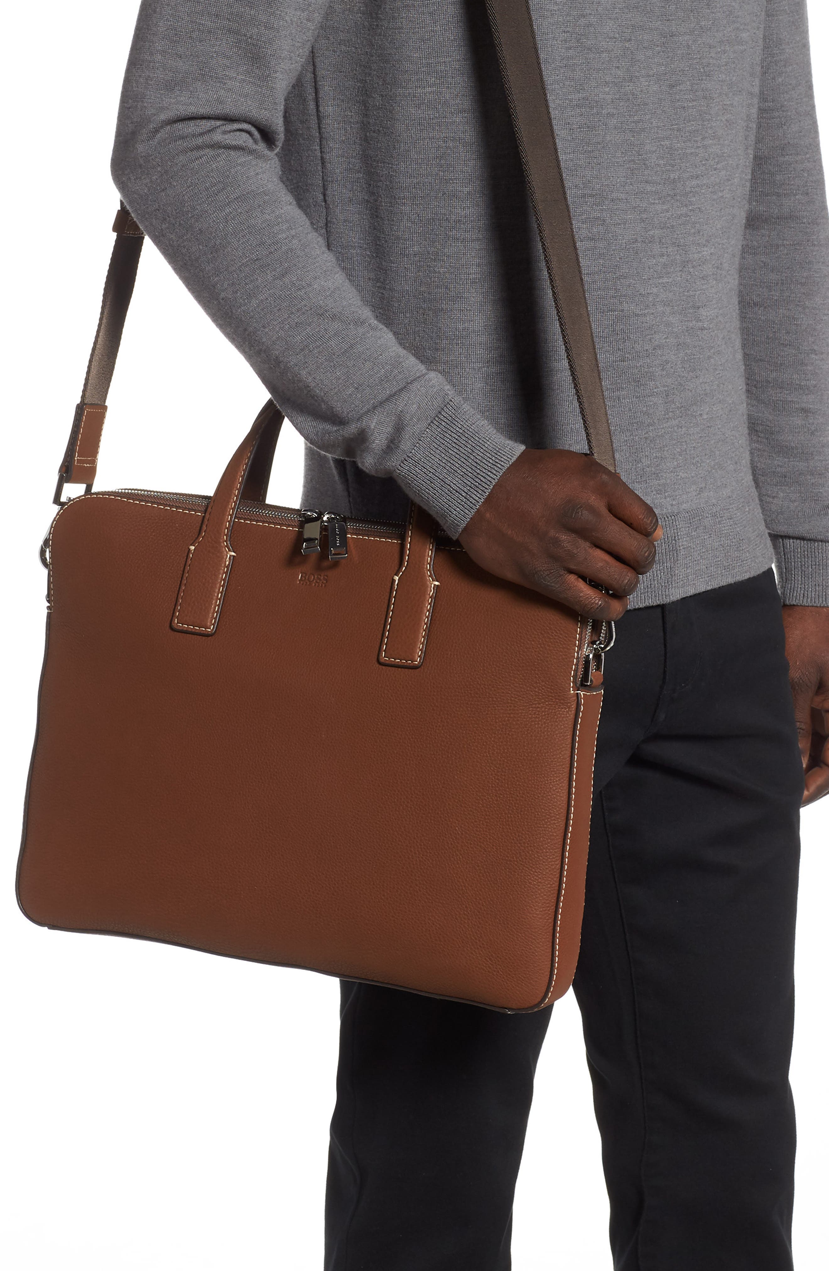 BOSS Crosstown Document Bag, Alternate, color, 