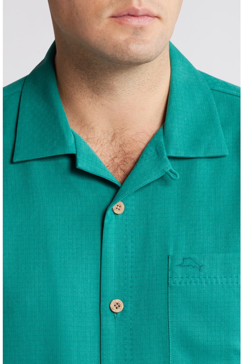 Men's Coastal Breeze IslandZone® Camp Shirt, Alternate, color, CADMIUM GR