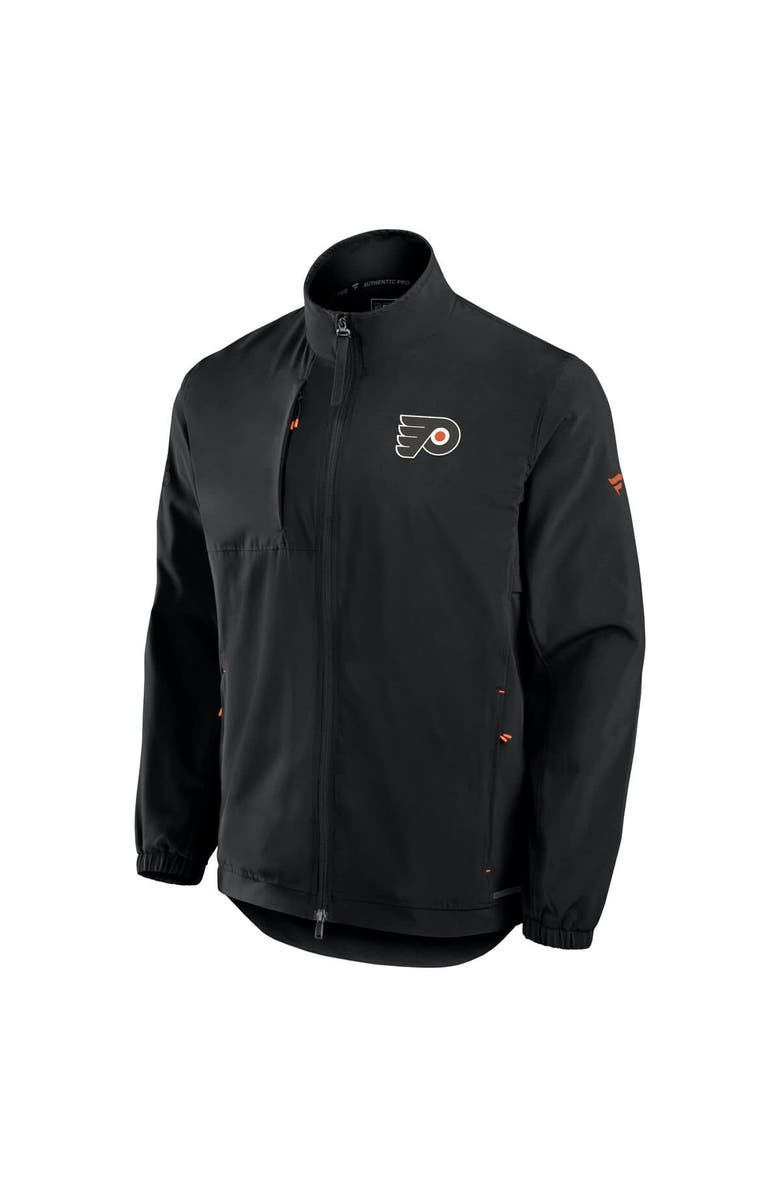 FANATICS Men's Fanatics  Black Philadelphia Flyers Authentic Pro Rink Coaches Full-Zip Jacket, Alternate, color, Black