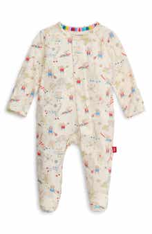 Furry Field Day Print Footie