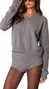 EDIKTED Oversize V-Neck Sweater