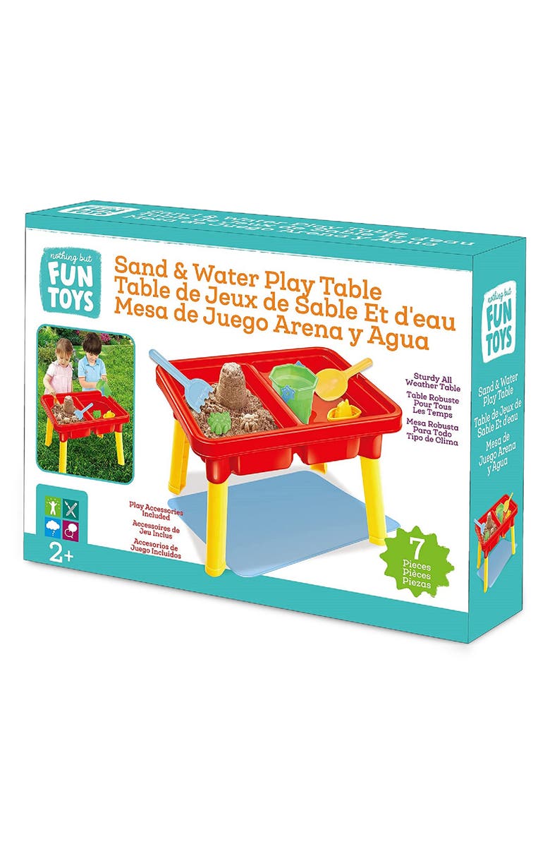 NOTHING BUT FUN Sand & Water Sensory Play Table, Main, color, 