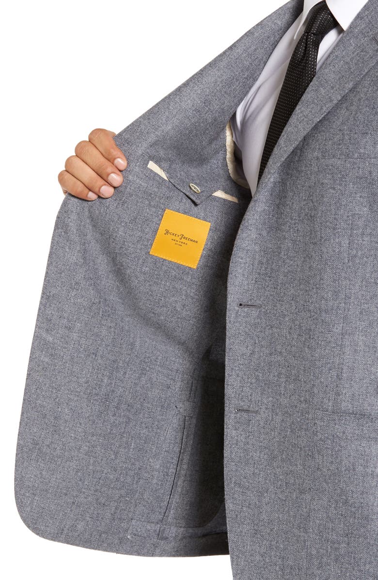 Hickey Freeman Classic B Fit Wool & Cashmere Blazer, Alternate, color, 