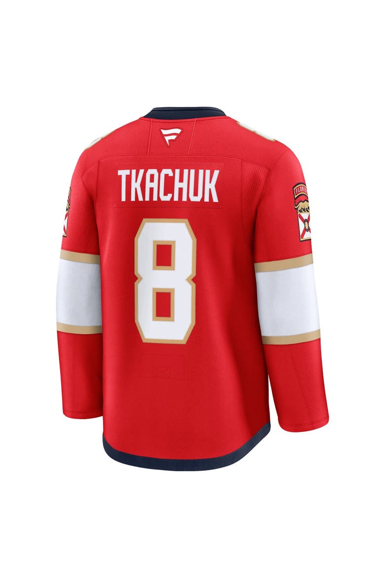 Men's Fanatics Brady Tkachuk Red Florida Panthers Home Premium Jersey, Alternate, color, Red