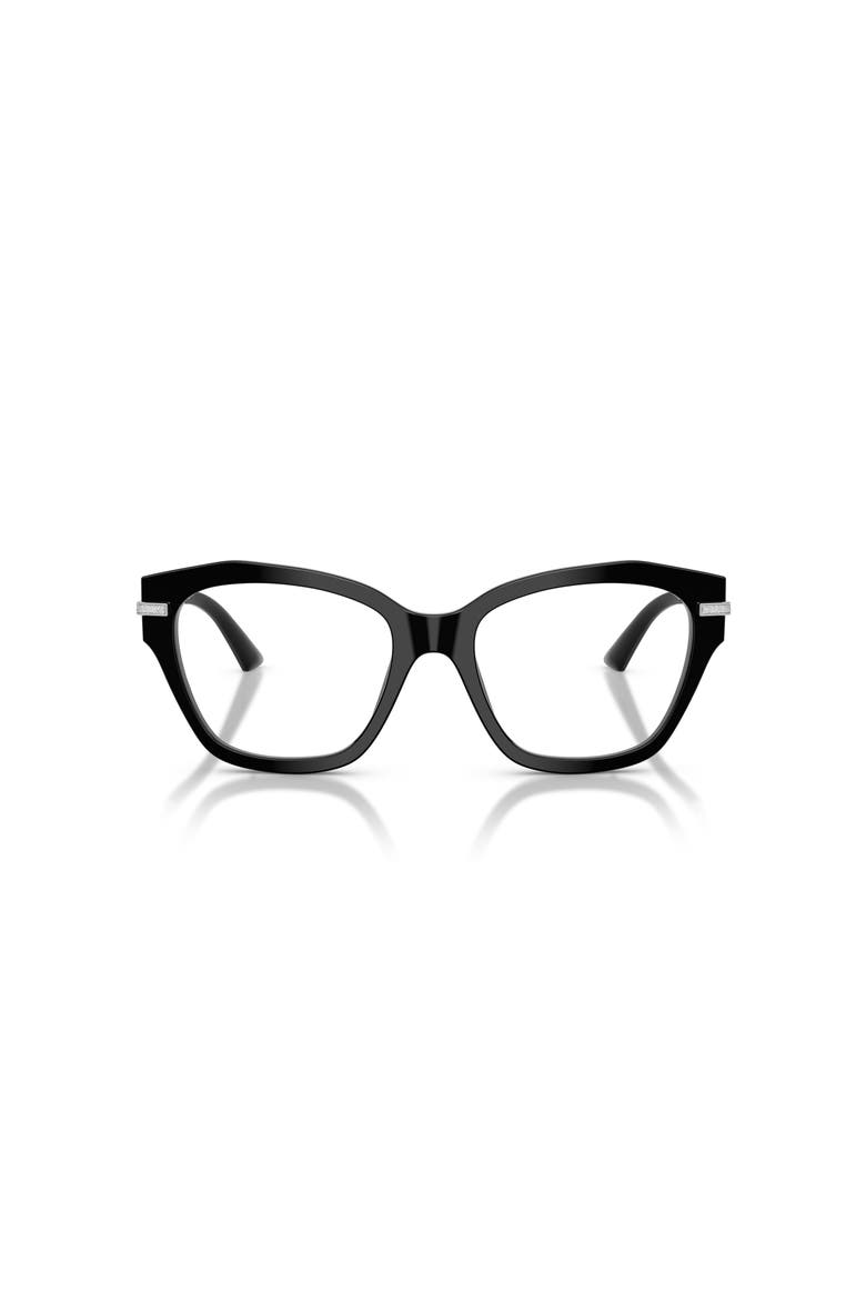 52mm Cat Eye optical glasses, Alternate, color, Black