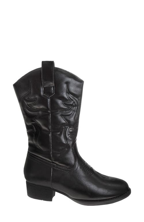 Josmo Western Boot In Black