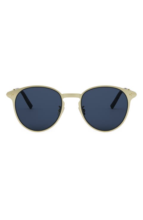 'DiorBlackSuit R8U 51mm Round Sunglasses