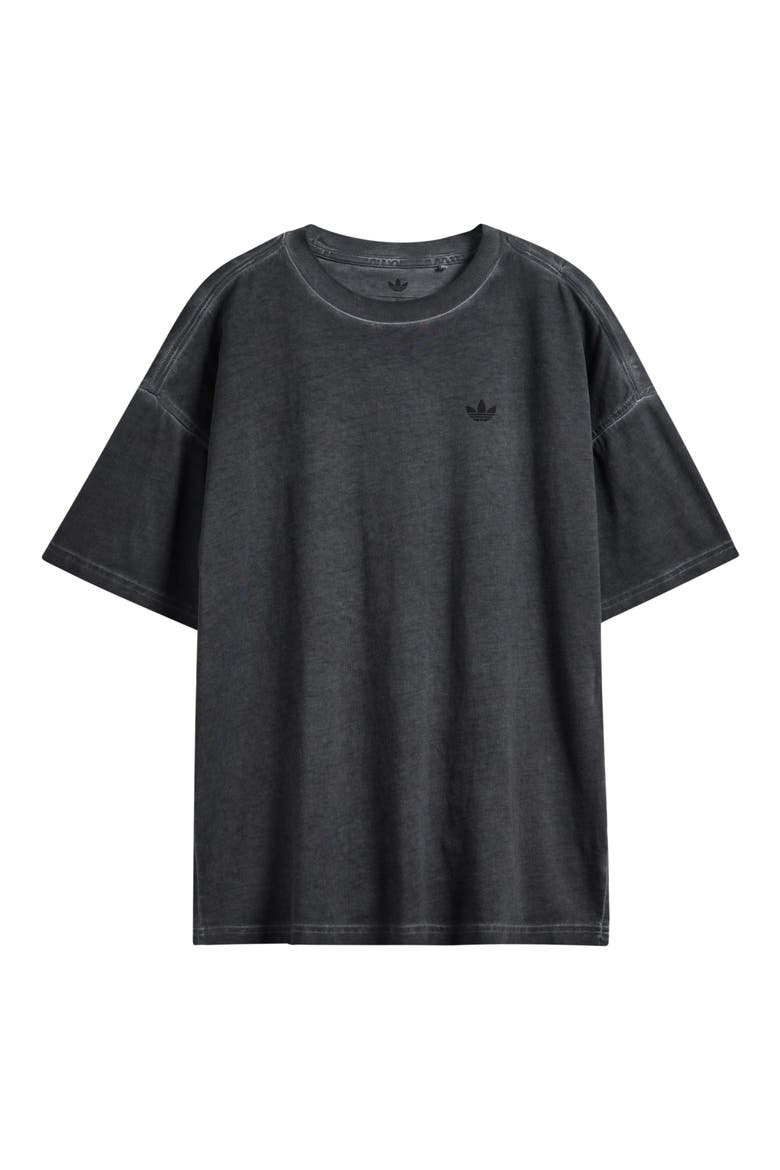 Kids' Washed Logo T-Shirt, Main, color, BLACK WASH