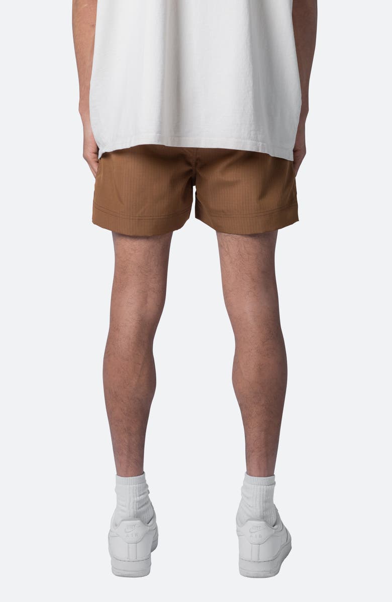 mnml Ripstop Shorts, Alternate, color, Brown