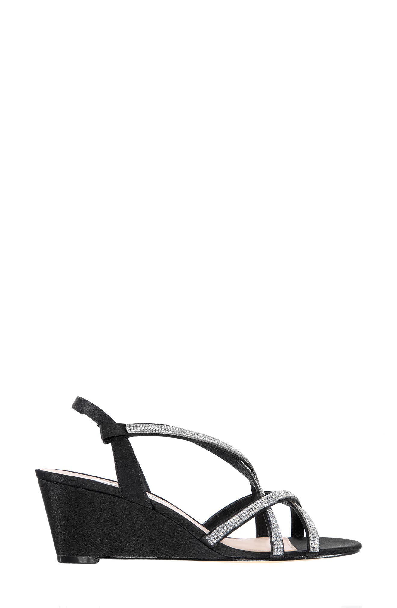 Nina Nadette Embellished Strappy Sandal, Alternate, color, 