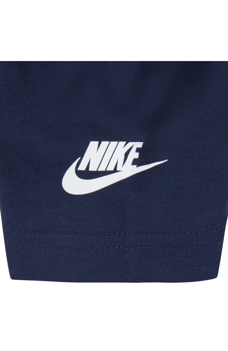Nike Kids' Split Futura T-Shirt & Shorts Set, Alternate, color, Baltic Blue