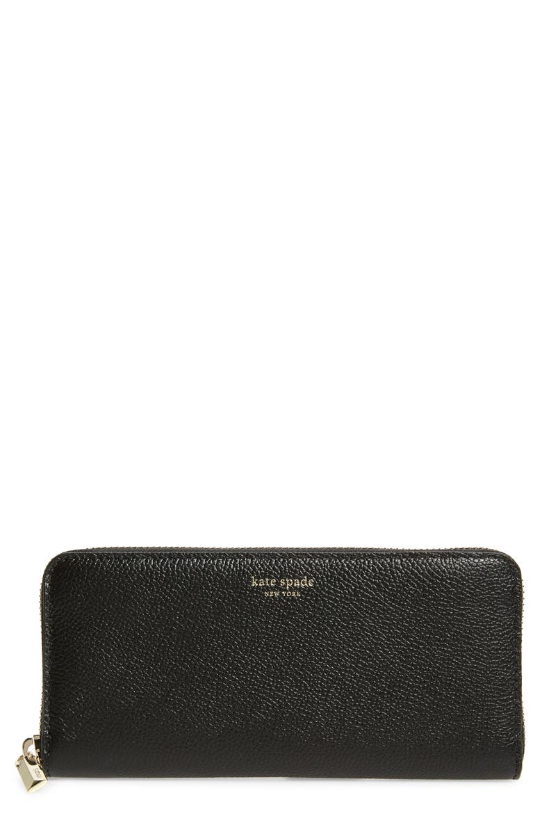 Kate Spade New York margaux leather continental wallet, Main, color, 
