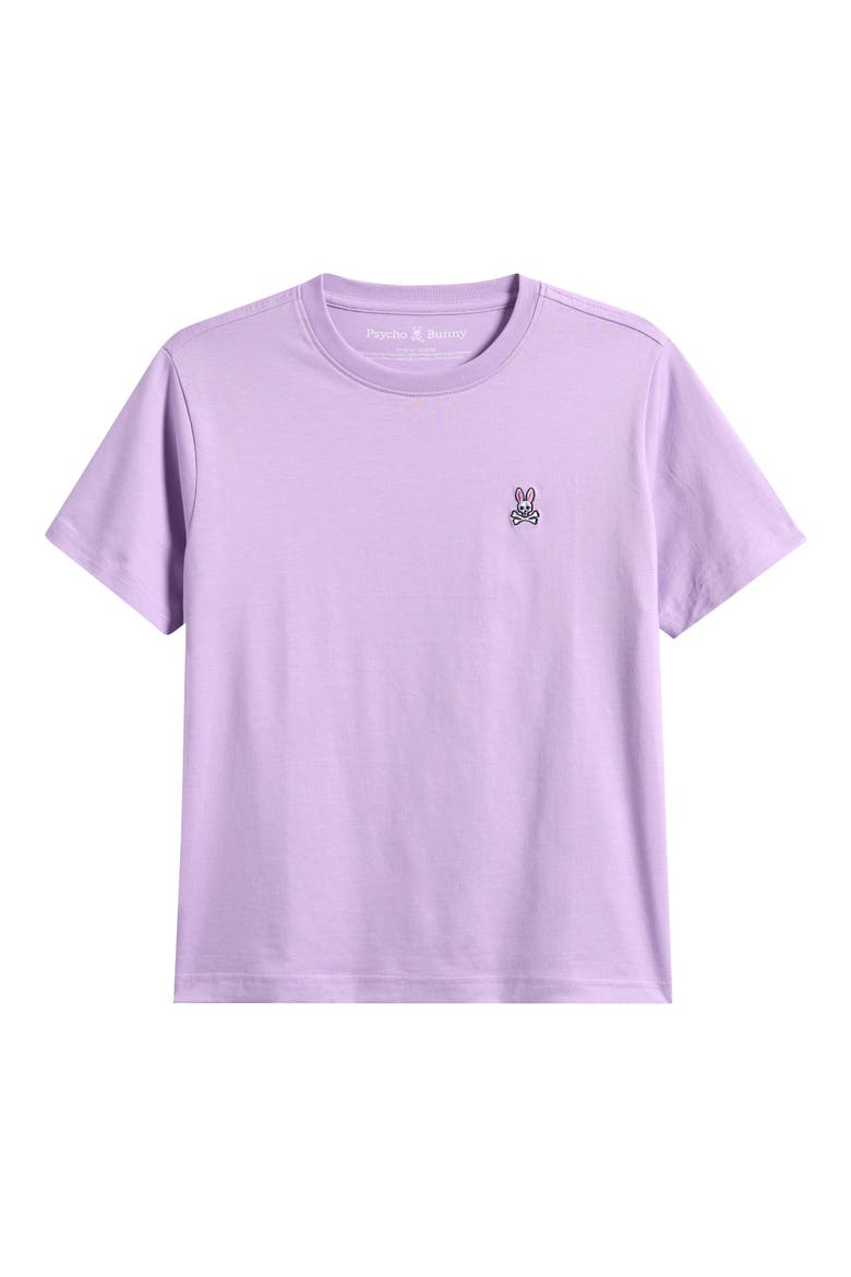 Kids' Classic Logo Embroidered Crewneck T-Shirt, Main, color, LAVENDULA