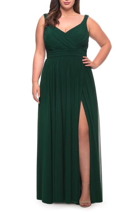 Plus Size Long Gown