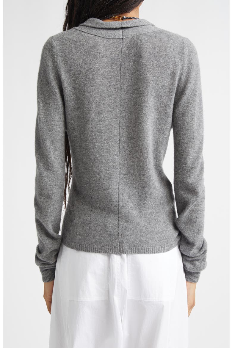 Shawl Collar Cashmere Cardigan, Alternate, color, GREY