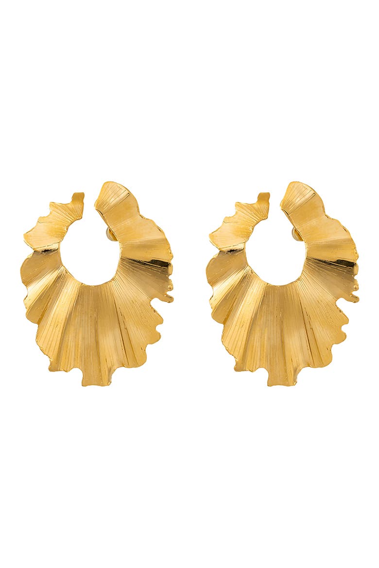 Palm Leaf Drop Earrings video