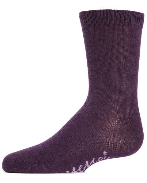 Kids' Basic Cotton Blend Crew Socks (Toddler, Little Kid & Big Kid)