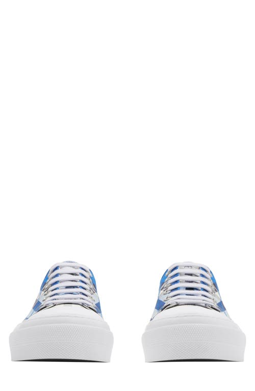 Burberry Check Nylon Blend Sneakers