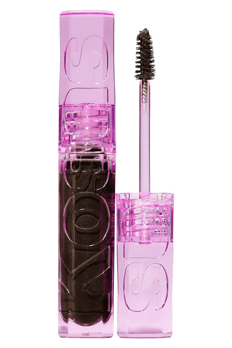 Air Brow Tinted Volumizing Treatment Gel, Main, color, BROWN BLACK