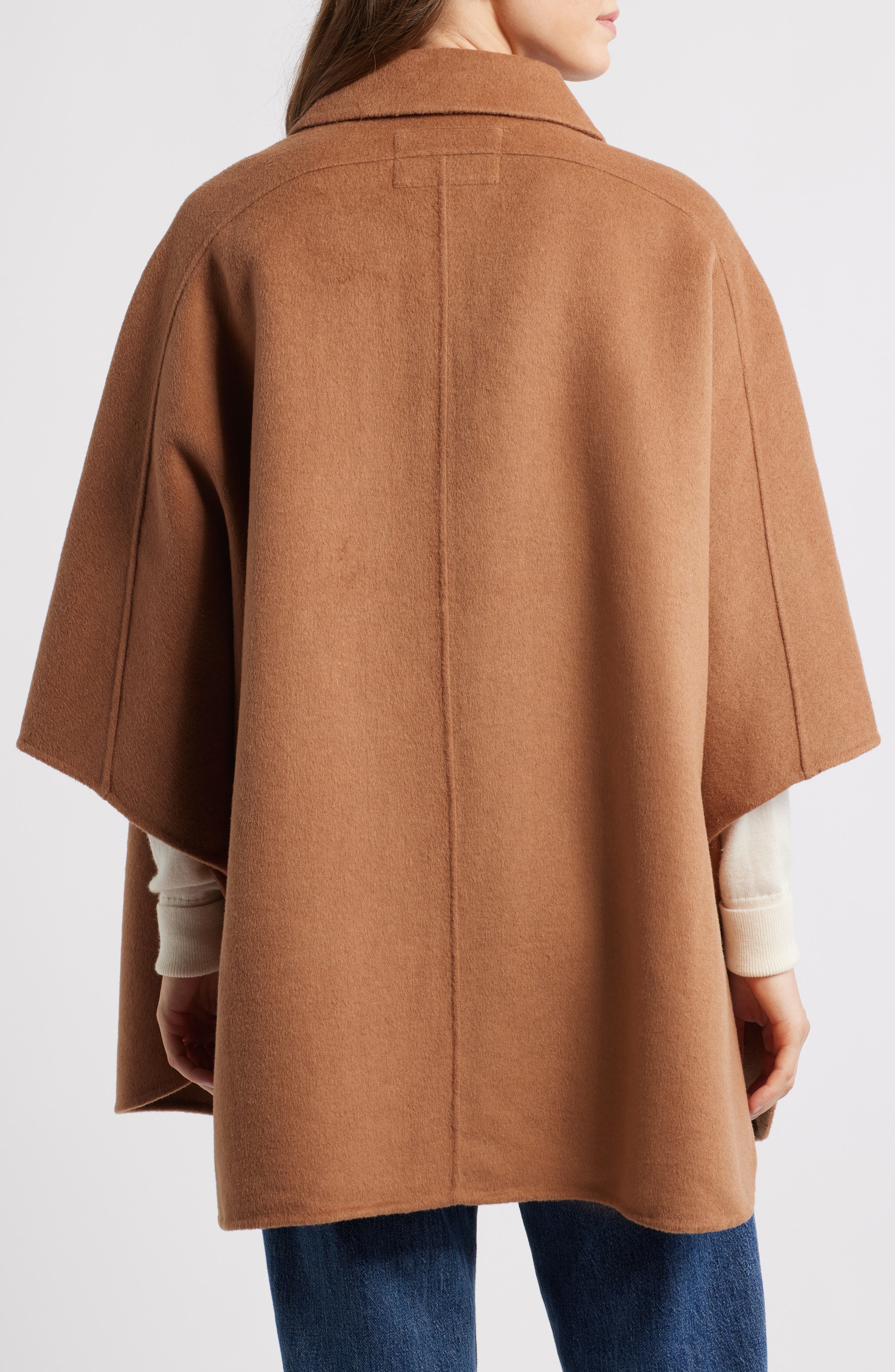Colette Drape Wool Blend Coat - image 2
