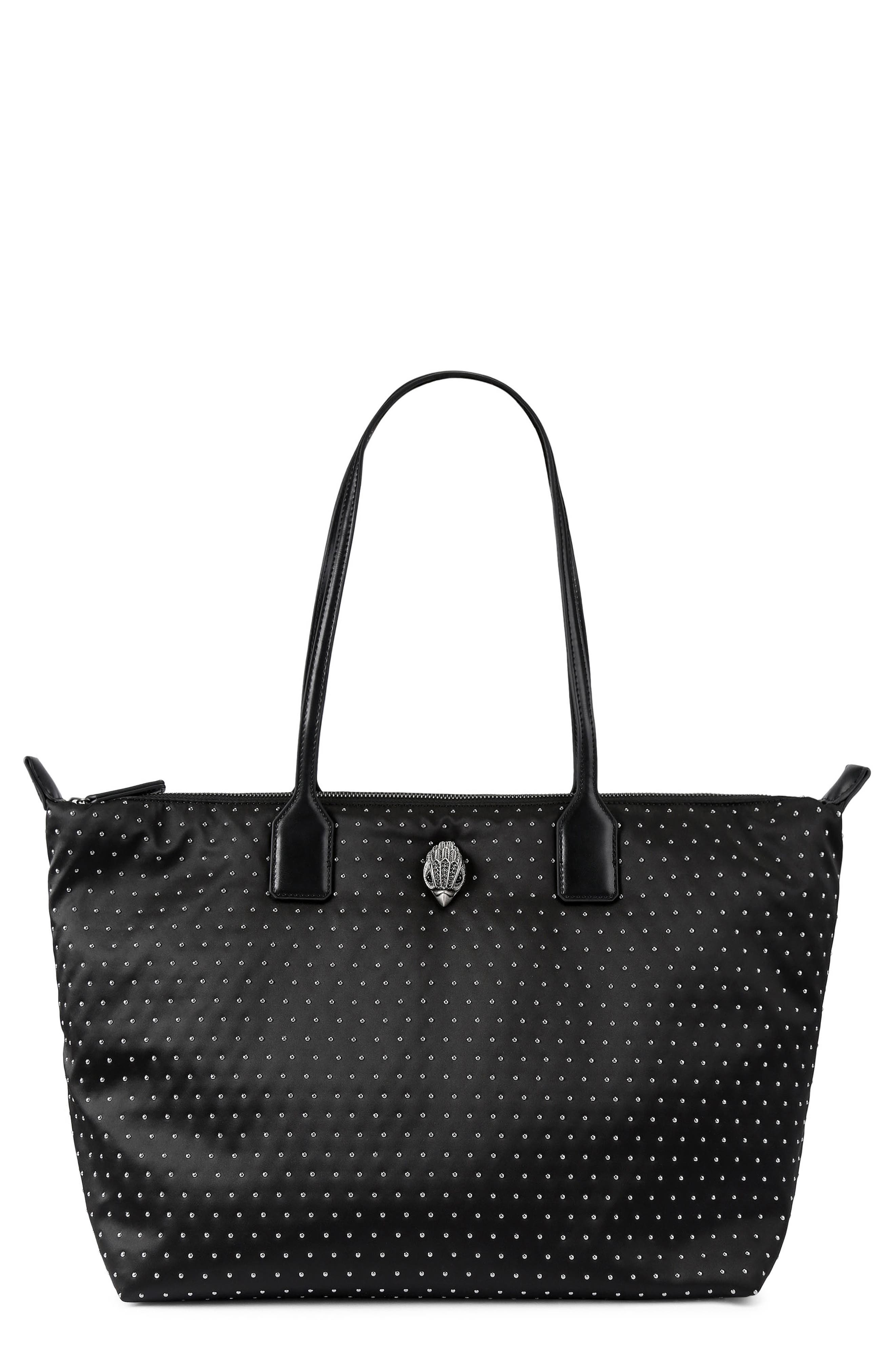 Kurt Geiger London Large Drench Studded Shopper, Main, color, Black